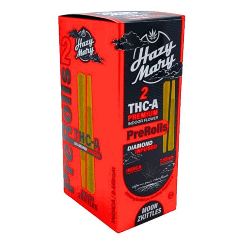 Hazy Mary Thca Flower Pre Rolls Indoor Flower Joint 2pk