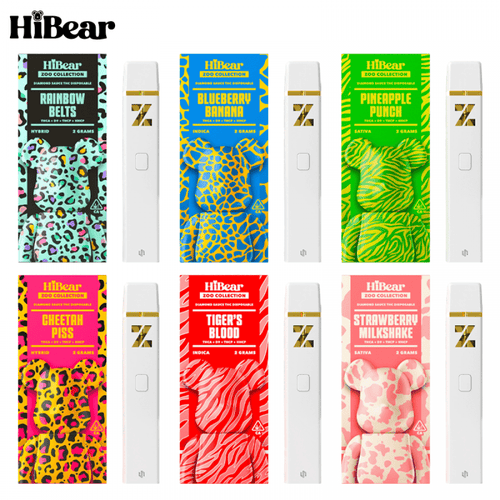 Hi Bear Zoo Collection Diamond Sauce Disposable Vape 2gm