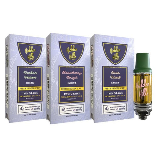 Hidden Hills Fresh Frozen Heady Blend Cartridge 2GM