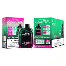 تحميل الصورة إلى عارض المعرض، Juicy Watermelon Air Bar Aura Disposable Vape 25000
