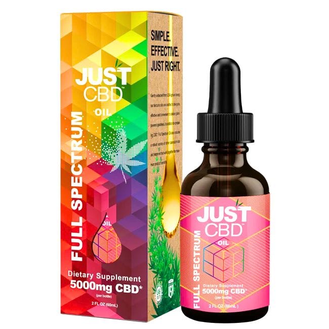 Just CBD Full Spectrum Oil 5000mg 50ml