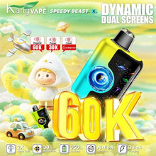 Load image into Gallery viewer, Kangvape Speedy Beast X Vape Disposable 60000 Puffs 60K
