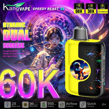 Load image into Gallery viewer, Kangvape Speedy Beast X Vape Disposable 60000 Puffs 60K
