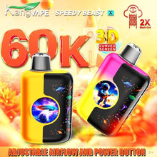 Load image into Gallery viewer, Kangvape Speedy Beast X Vape Disposable 60000 Puffs 60K
