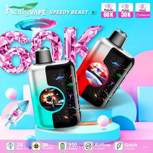 Load image into Gallery viewer, Kangvape Speedy Beast X Vape Disposable 60000 Puffs 60K
