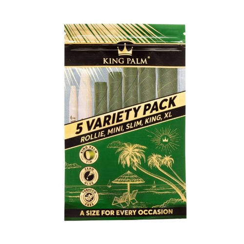 King Palm Variety Rollie to XL Cone 5 Pack