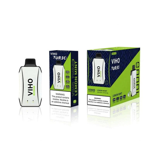 Lemon Mint Viho Turbo 10k Disposable Vape