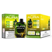 تحميل الصورة إلى عارض المعرض، Lemon Mint Air Bar Aura Disposable Vape 25000
