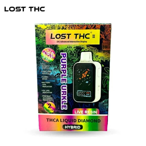 Lost THC Liquid Diamond Disposable Vape 2GM