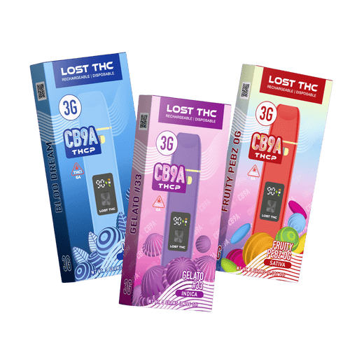 Lost THC V4 CB9A THCP Disposable Vape 3gm