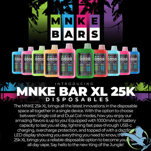 MNKE BARS XL 25K Disposable