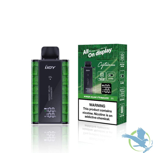 Mango Melon Strawberry iJoy Captain 10000 Disposable Vape