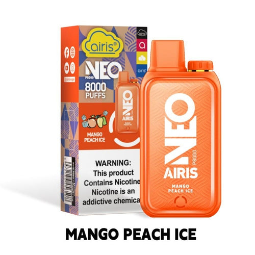 Mango Peach Ice Airis Neo P800 Disposable Vape