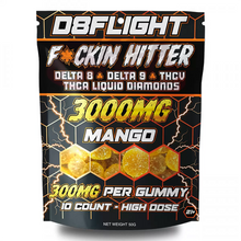 Load image into Gallery viewer, D8Flight F-ckin Hitter Gummies 3000mg
