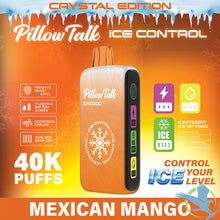 Load image into Gallery viewer, Mexican Mango (Crystal Edition) / Single Pilllow Talks Ice Control 40K Disposable Vape
