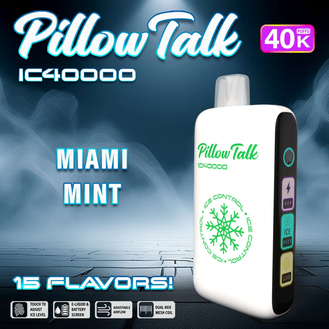 Miami Mint Pillow Talk Ice Control 40K Disposable Vape