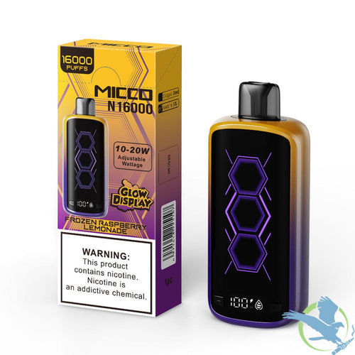 Frozen Raspberry Lemonade Micco N16000 Disposable Vape