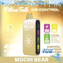 Load image into Gallery viewer, Mochi Bear (New) / Single Pillow Talk Ice Control 40K Disposable Vape
