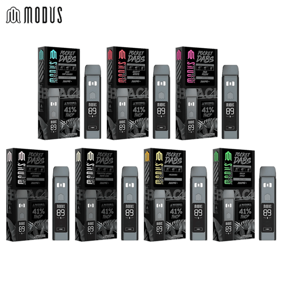 Modus Black Pocket Dabs Disposable Vape 2GM THCP