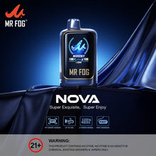 تحميل الصورة إلى عارض المعرض، Mr Fogg Nova 36K Disposable Vape
