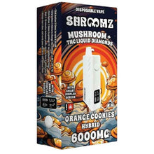 Load image into Gallery viewer, Orange Cookies Shroomz Mushroom Disposable 6g
