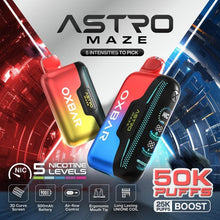 Load image into Gallery viewer, Oxbar Astro Maze 50K Vape Disposable 50000 Puffs
