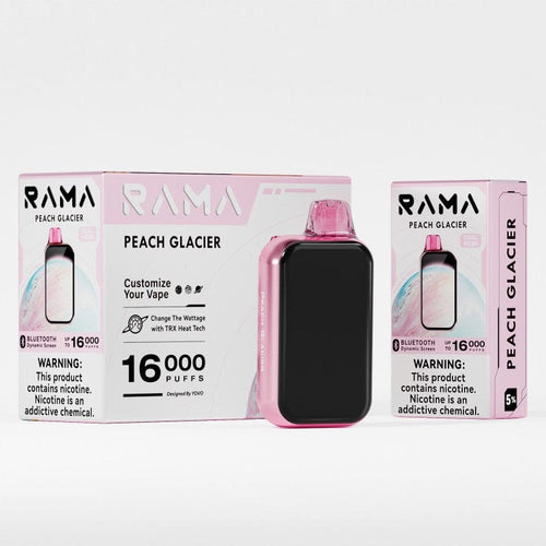 Peach Glacier Rama 16000 Disposable Vape