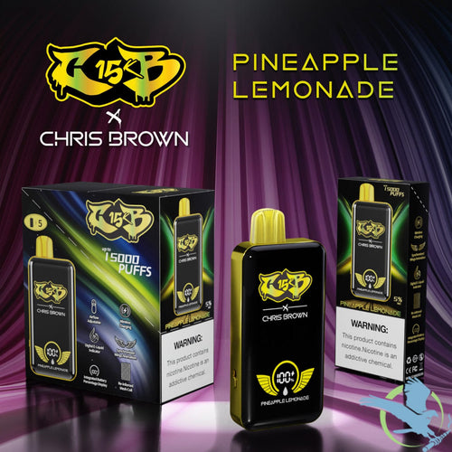 Pineapple Lemonade CB15K x Chris Brown Disposable Vape 15000