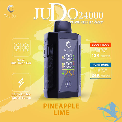Pineapple Lime TaijiZen Judo IJoy 24K Disposable Vape