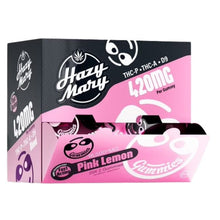 Load image into Gallery viewer, Pink Lemon Hazy Mary Gummies 420mg 2pk
