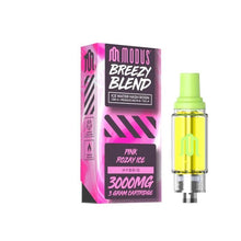 Load image into Gallery viewer, Pink Rozay Ice Hybrid Modus Breezy Blend Ice Water Has Rosin Cartridge 3 Gram
