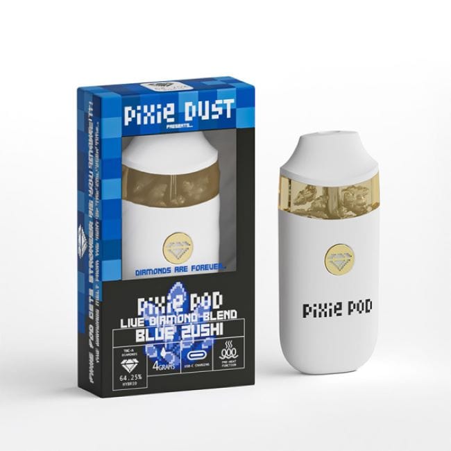 Pixie Pod Live Diamond Blend THCA Disposable 4GM