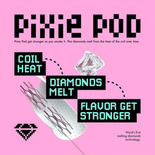 تحميل الصورة إلى عارض المعرض، Pixie Pod Live Diamond Blend THCA Disposable 4GM
