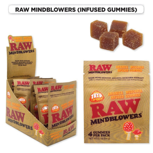 Raw Mindblower Mushroom Gummies Gummy