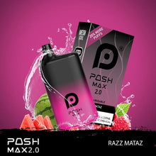 Load image into Gallery viewer, Razz Mataz Posh Max Disposable 2.0 5200 Puffs Vape
