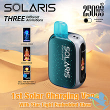Load image into Gallery viewer, Blue Slurpie SOLARIS Vape 25k (Solar Charging Disposable)

