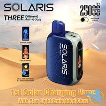 Load image into Gallery viewer, Miami Mint SOLARIS Vape 25k (Solar Charging Disposable)
