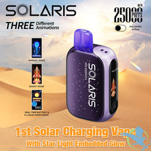 Load image into Gallery viewer, Mix Berries SOLARIS Vape 25k (Solar Charging Disposable)
