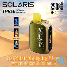 Load image into Gallery viewer, Pineapple Passion SOLARIS Vape 25k (Solar Charging Disposable)
