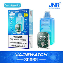 Load image into Gallery viewer, Sour Apple Ice JNR VapeWatch Disposable 30K
