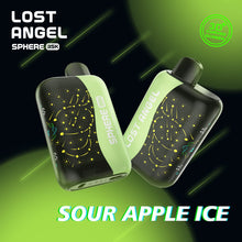 Load image into Gallery viewer, Sour Apple Ice Lost Angel Sphere 35K Disposable Vape 35000
