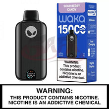 Load image into Gallery viewer, Sour Berry Candy Wake SoPro 15000 Disposable Vape
