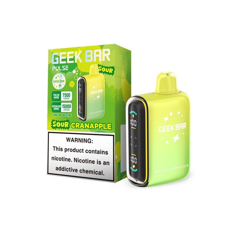 Sour Cranapple (Sour Apple Cranberries) (Sour Edition) Geeek Bar Pulse Sour Edition Disposable