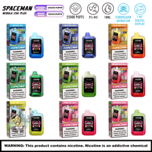 Load image into Gallery viewer, Spaceman Nebula 25000 Plus Disposable Vape
