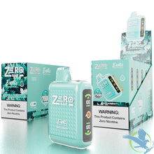 Load image into Gallery viewer, Spearmint Zero Bar Exotic Edition 7500 Puff Zero Nicotine Disposable
