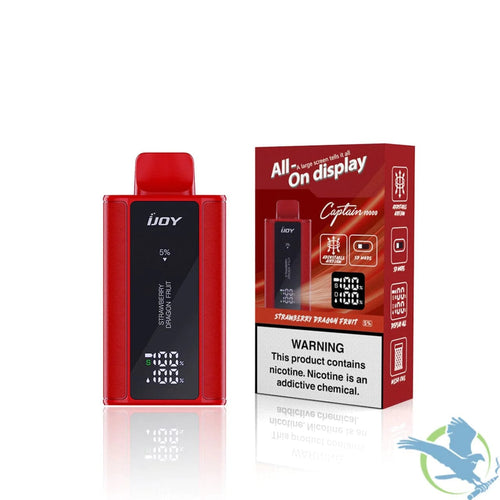 Strawberry Dragon Fruit iJoy Captain 10000 Disposable Vape