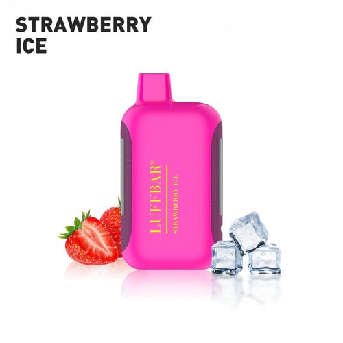 Strawberry Ice Luffbar Dually 20000 Puffs Disposable Vape