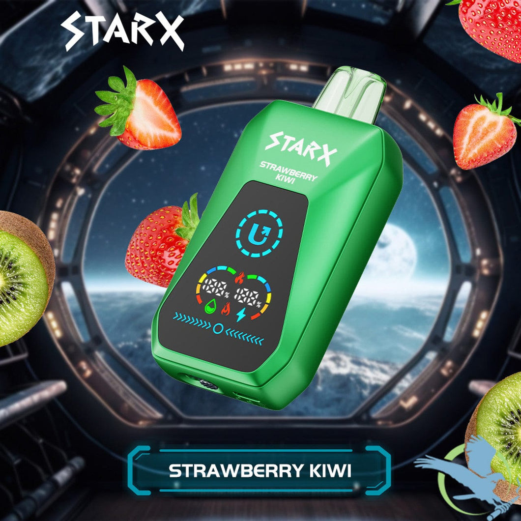 Strawberry Kiwi Upends Starx S20000 Disposable