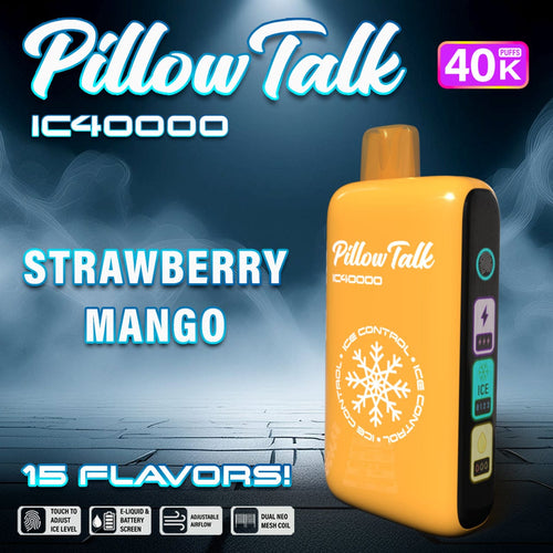 Strawberry Mango Pillow Talk Ice Control 40K Disposable Vape