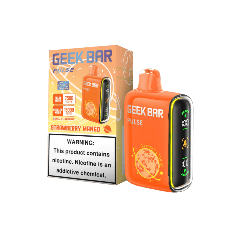 Strawberry Mango Geek Bar Pulse 15000 Disposable Vape